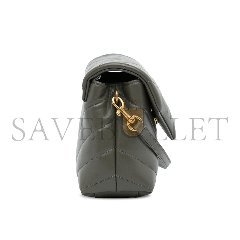 YSL TOY LOULOU SHOULDER BAG IN QUILTED LEATHER PJC225953F956 (20*14*7cm)