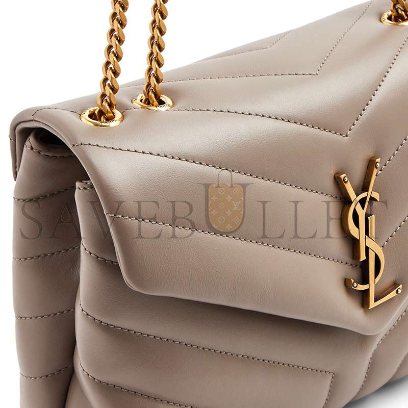 YSL LOULOU SMALL IN QUILTED LEATHER 494699DV7272826 (23*17*9cm)